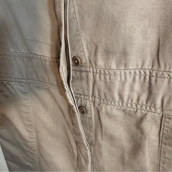 WILFRED FREE Sz 4 Boiler Suit Cotton Lyocel Linen Jumpsuit withh Pockets Buttons - Picture 6 of 10